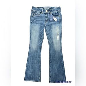 MidRise American Eagle Skinny Kick Jeans • 6R